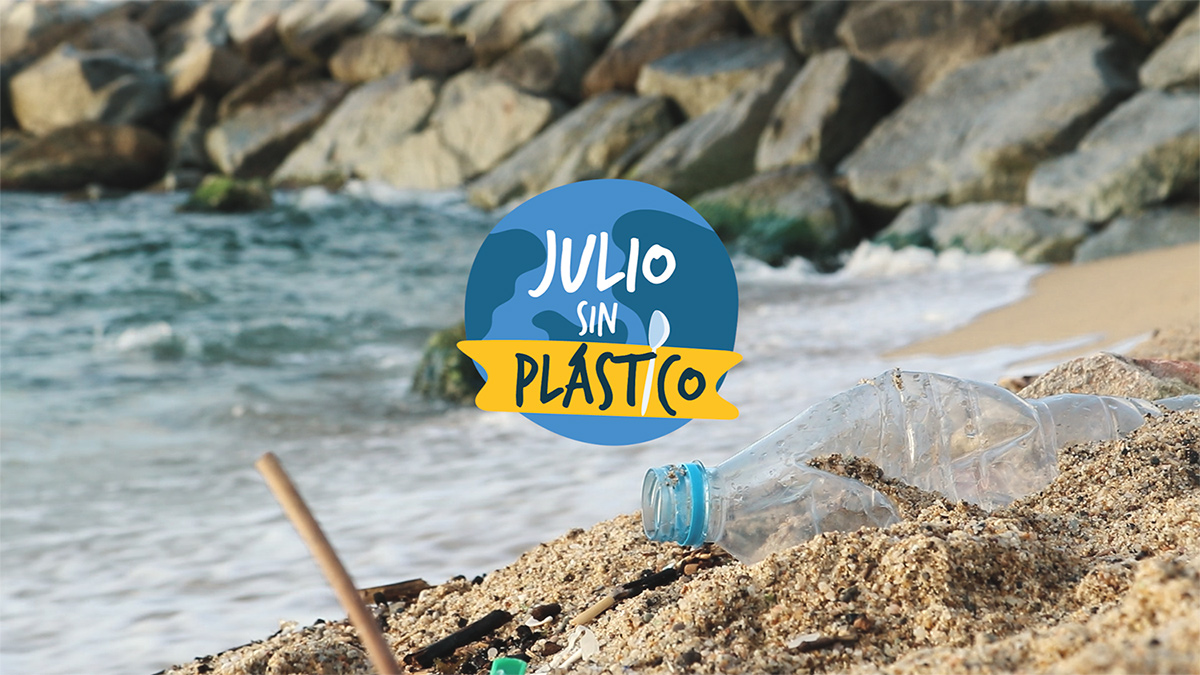 Campaña y reto de Julio Sin Plástico