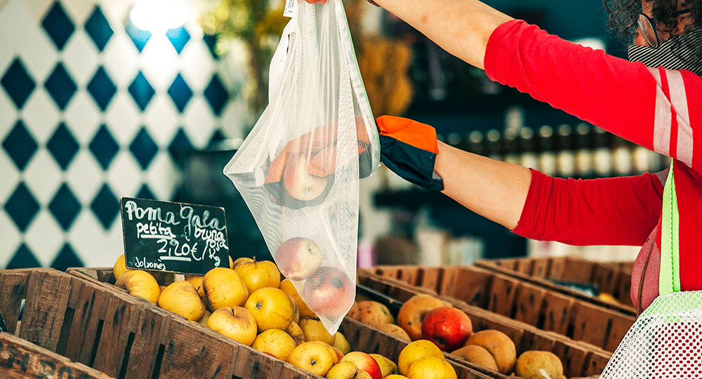 Bolsa reutilizable BOLSETA para la compra a granel tamaño tradicional