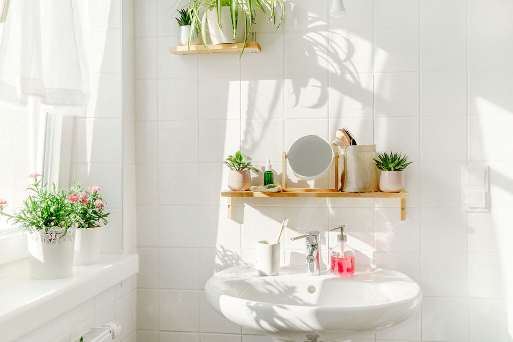 Cuarto de baño más sostenible (y con menos plásticos)